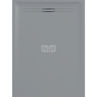 Brodzik prostokątny Geberit Sestra: 120x70x4cm, Szary / Struktura łupka