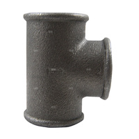 Trójnik AGAFLEX B1 żeliwo 1 1/2'' GW, kolor czarny