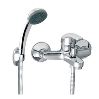 Bateria wannowa ścienna FERRO VASTO, kolor chrom