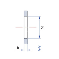Uszczelnienie RUMET płaskie DN 16