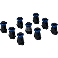 Zestaw nóg Geberit do brodzików o długości do 140 cm (9 szt.): H=9–21cm