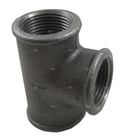 Trójnik AGAFLEX B1 żeliwo 3/4'' x 1/2'' x 3/4'' GW, kolor czarny