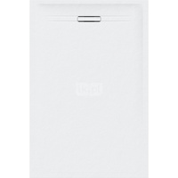 Brodzik prostokątny Geberit Sestra: 170x70x4cm, Biały / Struktura łupka