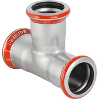 Trójnik GEBERIT Mapress C-Stahl równoprzelotowy 90' stal (ocynk) 35 mm MZ