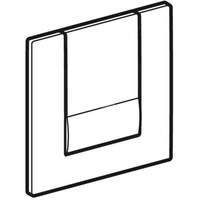 Przycisk uruchamiający Geberit Tango, do zaworu spłukującego do pisuarów z pneumatycznym uruchamianiem spłukiwania: Biały-alpin