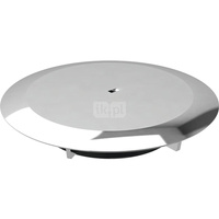 Pokrywa odpływu Geberit d90, do syfonu brodzikowego, wysokość zasyfonowania 30 / 50 mm: Chrom błyszczący