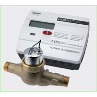 Ciepłomierz rozdzielny mechaniczny komplet z wewnętrznym Modułem M-BUS, typu HYDROSPLIT M3 DN 15 Qp=0,6 m3/h, Tmax: 90st.C, L=110 mm