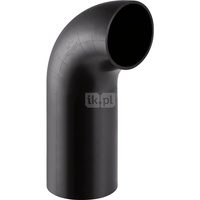 Kolano 90' GEBERIT HDPE, PE / polietylen, 63 mm, DN 60 x 63 mm x DN 60 (króciec)