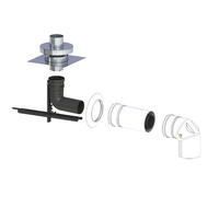 CONCEPT Zestaw powietrzno-spalinowy w szacht komina Ø80/125mm (kotły Junkers, Bosch, Viessmann)