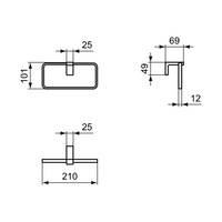 CONCA WIESZAK KWAD. SILVER STORM