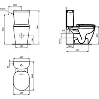 CONNECT MISKA KOMPAKTOWA Z F. BIDETU