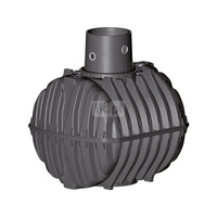 CARAT Zbiornik podziemny 3750L z nadbudową MAX DN160 (bez pokrywy)