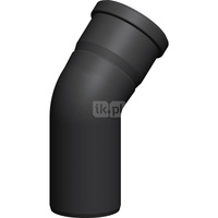 Kolano Concept By JEREMIAS 30' (pp) ZZ x ZW 60 x 60 mm spalinowe, kolor czarny