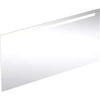 Geberit Option Basic Square Podświetlane lustro, B140cm, H70cm, T3.2cm, oświetlenie u góry, Aluminium anodyzowane