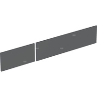 Zestaw frontów szuflad (2 szt.) do dolnej szafki pod umywalkę GEBERIT, kol. lava matowy szer.1350 mm