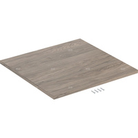 Płyta przykrywająca Geberit iCon do szafki bocznej: Orzech włoski hickory / Melamina, struktura drewna