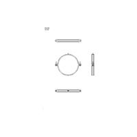 Obejma mocująca NICZUK UWG 225 mm