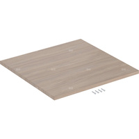 Płyta przykrywająca Geberit iCon do szafki bocznej: Dąb / Melamina, struktura drewna