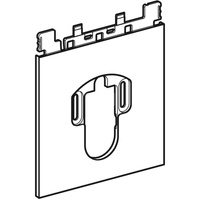 Płyta ozdobna AqC Sela/Mera, dolna, szkło białe