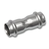 Mufa SANHA NiroSan Press, stal nierdzewna, 168,3 mm (zw x zw)