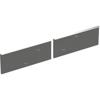 Zestaw frontów szuflad do dolnej szafki pod dwie umywalki GEBERIT iCon, kol. lava szer.1200 mm