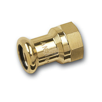 Mufa SANHA PURAPRESS, brąz, 28 mm x 3/4'' (zw x GW)