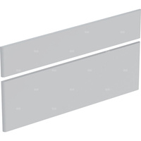Fronty do szafki podwójnej GEBERIT TRAFFIC, kol. platynowy połysk szer.1200 mm