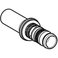 Złączka GEBERIT Mepla przejściowa Mepla/Mapress, Cu, 20 mm, DN 15 x 15 mm x DN 12 (końcówka wciskowa x końcówka wsuwana) z uszczelką