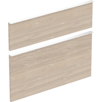 Zestaw frontów szuflad do dolnej szafki pod umywalkę GEBERIT iCon, kol. dąb melamina, struktura drewna szer.750 mm