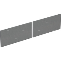 Zestaw frontów szuflad do dolnej szafki pod umywalkę GEBERIT, kol. szary szer.1400 mm