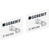 Zestaw naklejek do ACO 203 [2] (2 szt.)