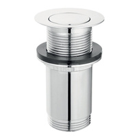 Zawór spustowy uniwerrsalny do umywalek bez przelewu, wysoki, chrom