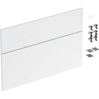 Zestaw frontów szuflad (2 szt.) do dolnej szafki pod umywalkę GEBERIT iCon, kol. biały wysoki połysk szer.900 mm