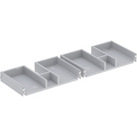 Szuflada górna Geberit do dolnej szafki pod umywalkę: Szerokość umywalki=120cm