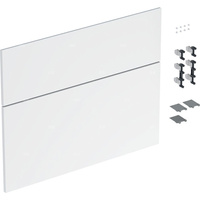 Zestaw frontów szuflad (2 szt.) do dolnej szafki pod umywalkę GEBERIT iCon, kol. biały wysoki połysk szer.750 mm