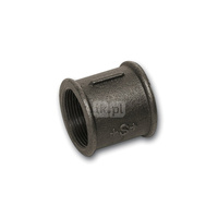 Mufa SANHA 272#, żeliwo (czarny), 1 1/4'' (GW)