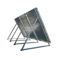 Zestaw VHVT do montażu na powierzchni płaskiej 0-20' 4 kolektorów słonecznych płaskich, pionowych, o powierzchni 2,0 m² - dach płaski, fundament v2