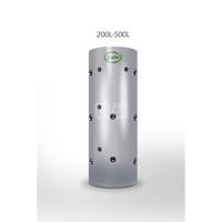 Bufor ze stali nierdzewnej z pojedynczą wężownicą do pompy ciepła - Joule - BUFFER HEAT PUMP - 400l