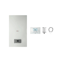 Pakiet - Kocioł gazowy jednofunkcyjny SAUNIER DUVAL Thelia Condens AS 18 kondensacyjny wiszący 5.3 - 19.1 kW + Czujnik temperatury zewnętrznej + RegulatorEXACONTROL E7C