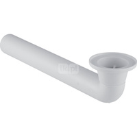 Kolano przyłączeniowe Geberit 90' z zaworem zestawu odpływowego: d=40mm, Biały-alpin