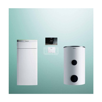 Pakiet systemowy OZE - Pompa ciepła gruntowa solanka-woda VAILLANT VWF 197/4 flexoTHERM 19.6 kW 400 V + Regulator sensoCOMFORT VRC 720 + Zasobnik c.w.u. VIH RW500/3BR + Moduł komunikacji internetowej VR 940f