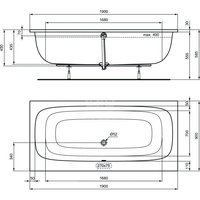 IS I.LIFE Wanna DUO 190x90 White