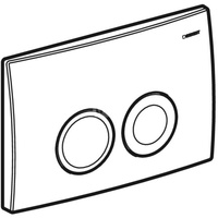 Przycisk uruchamiający Geberit Delta25, przedni, chrom błyszczący, okrągły