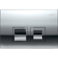 Przycisk uruchamiający Geberit Delta25, przedni, chrom błyszczący, prostokątny