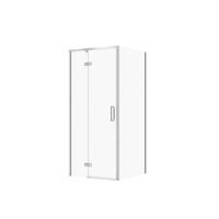SET B852 KABINA LARGA ZAWIAS LEWA CHROM 90X90X195 SZK TRANS WIR