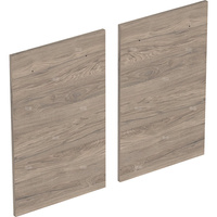 Front (bez zawiasów) (2 szt.) do szafki do umywalki GEBERIT NOVA PRO PREMIUM, kol. ciemny orzech szer.800 mm