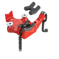 Stołowe imadło łańcuchowe ze śrubą górną BC410PA do rur z tworzywa sztucznego o śr. zewn. 1/2" - 4 1/2"