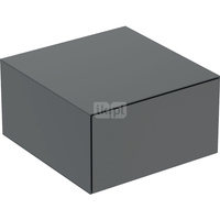 Szafka boczna Geberit ONE, z jedną szufladą: 45x24.5x47cm, Lava / Lakierowany matowy