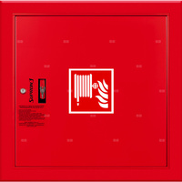 Hydrant DN 52 wnękowy ze zwijadłem, wąż 20 m, zamek patent, RAL 3000