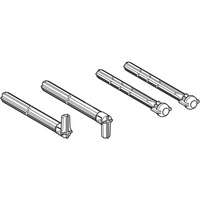 Zestaw popychaczy Geberit do spłuczki Omega, przyciski uruchamiające Sigma60 i Sigma70, prostokątny